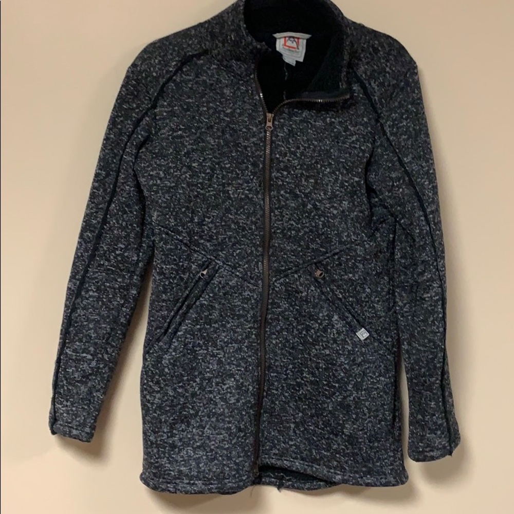 Fitted avalanche winter coat